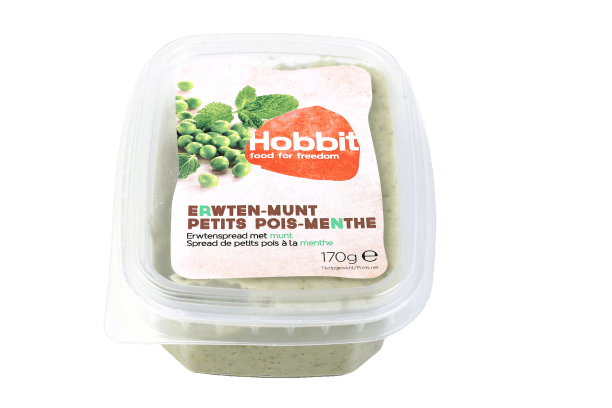 Hobbit Erwten-munt salade bio 170g